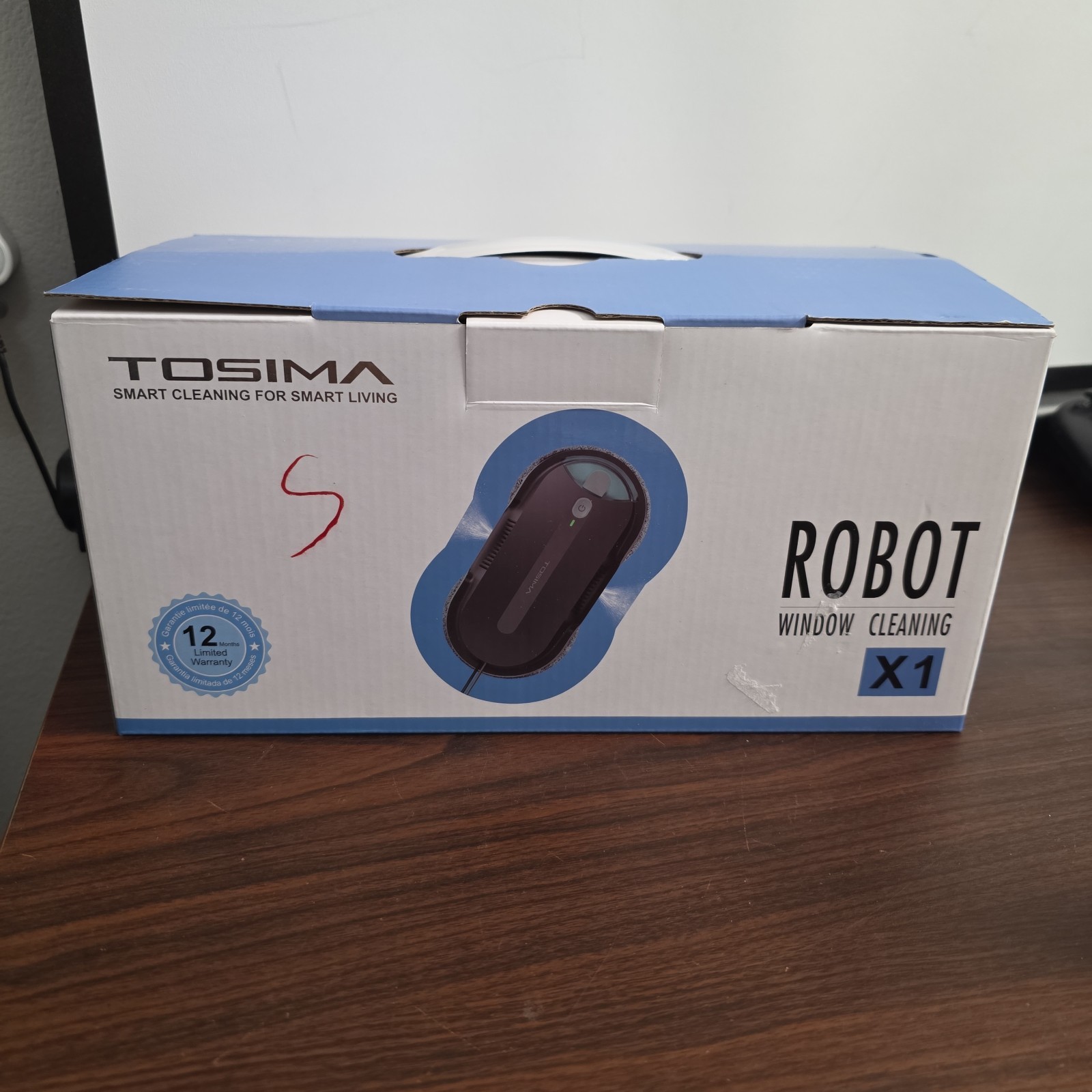 Tosima X1 Window Cleaning Robot Dual Direction Auto-Spray Smart Window Cleaner