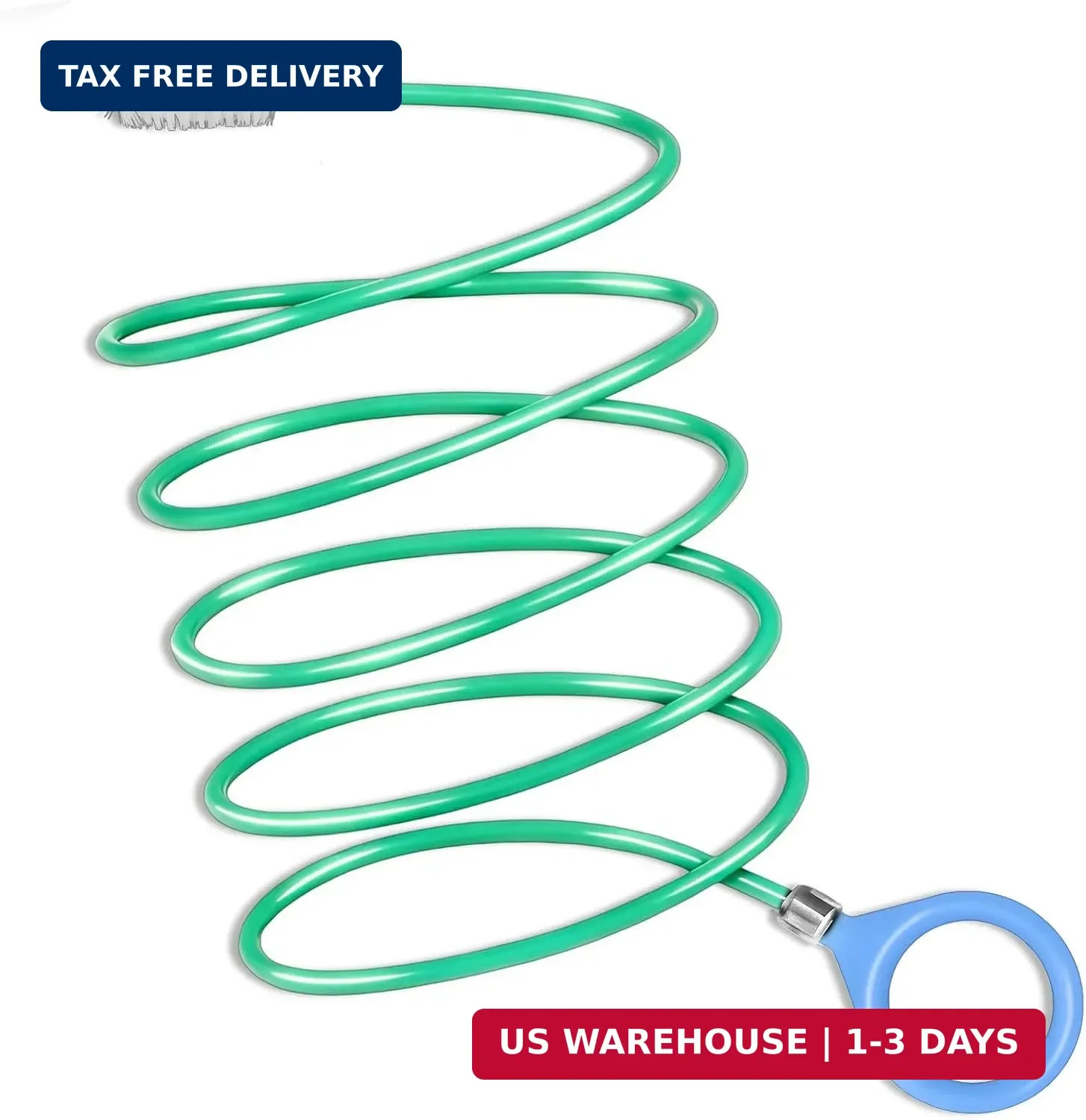 Auto Sunroof Drain Cleaning Tool, 120 Inch Long Flexible Tube Cleaning Brush, Ex
