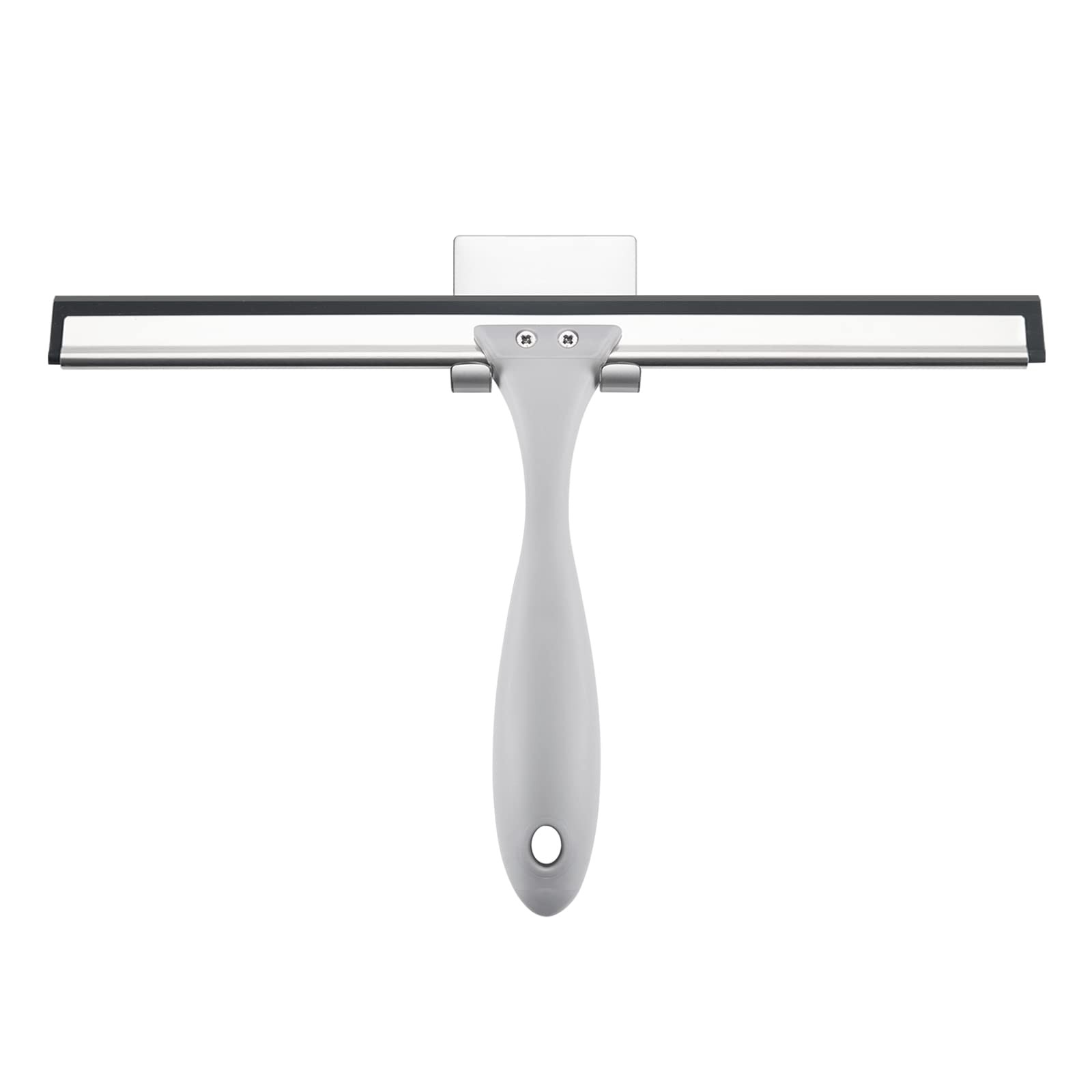 AmazerBath Squeegee for Shower Glass Door, All-Purpose 10 Inches, Gray